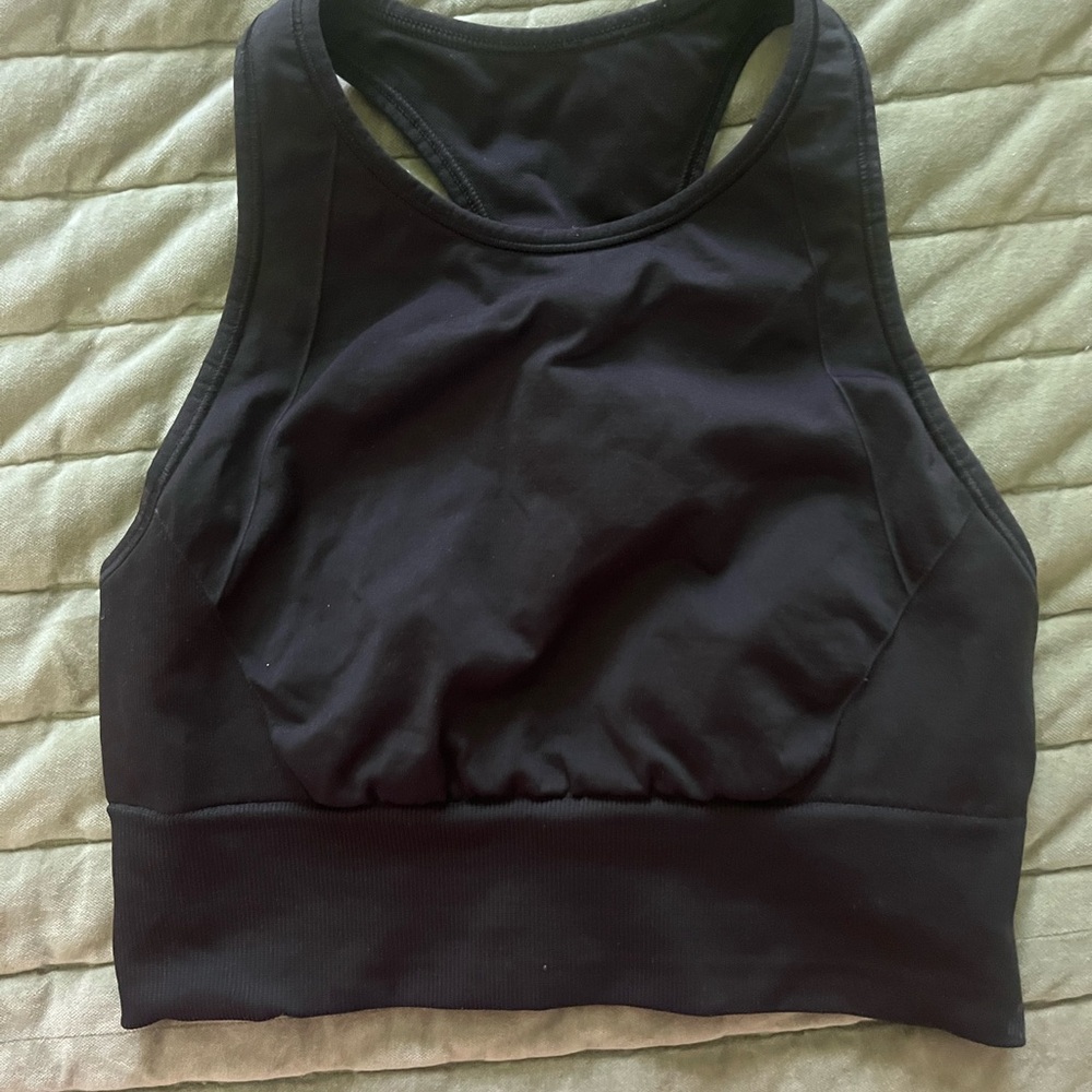 Lululemon Black Racerback Sports Bra Intimates